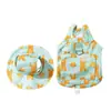 Chaleco Enfriador para Perros de Primavera y Verano con Bolsa de Hielo, Adecuado para Perros Pequeños y Medianos como Bichón, Ropa para Mascotas