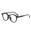 Gafas de Sol 2025 Nuevas de Moda para Mujer Retro Marco Pequeño Gafas de Sol para Rostro Pequeño Gama Alta Ins Fotografía Callejera Marco Redondo Anti-UV