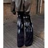 Tendência de Hong Kong Masculino Primavera & Outono Novo Estilo 2025 Jeans Personalizado Hip-Hop Ins Tendência High Street Calças Modernas Bonitas Venda Quente