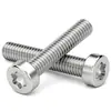 Tornillo de Acero Inoxidable 304 de Cabeza Delgada Torx Interno Gb6191 Cabeza Cilíndrica Forma de Estrella Antirrobo Antidesmontaje Perno Sujetador