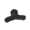 Pinza para el cabello de felpa estilo coreano de otoño e invierno para mujer, elegante pinza para el cabello Ins de Corea del Sur, pinza de tiburón para la parte posterior de la cabeza, pinza para el cabello para mujer