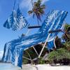 Nueva funda de microfibra para silla de playa, toalla reclinable, bolsa para toalla de playa, serie tie-dye con impresión digital 3D, una pieza