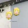 Vestido de Princesa Grande Brillante Accesorios de Resina de Kt Cat Pegamento en Crema Funda para Teléfono Zuecos Pasador Materiales para Manualidades