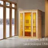 Sala de sauna tradicional, sala de vapor grande, sala de ondas de luz externa, sala de espectro, sala de energia, sala de sauna a lenha, aquecimento a lenha