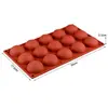 Formas de silicone para chocolate clássicas e populares, um conjunto de múltiplas formas para confeitaria caseira, formas para sobremesas francesas, atacado