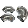 Realizamos varios proyectos de ingeniería para codos de chapa de hierro blanco galvanizado y accesorios de codo corrugado roscado de acero inoxidable de 90 y 45 grados