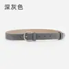 Cinturón Estilo Coreano para Mujer, Cinturón Decorativo Mate Versátil para Vestidos y Jeans, con un Toque de Alta Gama, Hebilla de Pin con Clip de Cola, Cinturón de Mujer