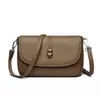 Bolso de Mujer de Cuero Suave PU Estilo Nuevo 2026, Bolso Cruzado de Moda para Madres de Mediana Edad, Bolso de Hombro Práctico y Moderno, Bolso de Mano Casual