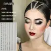 Pegatinas de diamantes acrílicos para el contorno de los ojos, pegatinas de diamantes rotos, gotas de agua, lágrimas, festival de música, maquillaje de ojos, decoración facial, pegatinas para los ojos, pegatinas de diamantes de imitación brillantes.