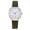 Versión Coreana del Nuevo Reloj de Cuarzo con Agujas Luminosas Digitales para Mujer, Correa de Moda Versátil, Reloj para Estudiante
