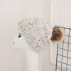 Chapéu de tricô com ponto de bolinha inverno quente bola de lã boné de lã boné monocromático atacado chapéu de curling ao ar livre