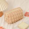 Bolsa de Cosméticos Creativa de Gran Capacidad Estilo Ins de Alta Gama Portátil Linda Bolso Satchel Femenino Bolsa de Aseo Almacenamiento Bolsa de Cosméticos