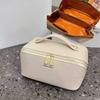 Bolsa de Cosméticos Personalizada, Nueva Bolsa de Almacenamiento de Gran Capacidad, Neceser Conveniente y Resistente al Agua, Bolso de Mano, Estilo Urbano y Sencillo
