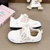 Zapatos de Entrenamiento Alemanes Ligeros con Cierre de Velcro Lindos para Mujer 2026 Nuevo Estilo Dulce Zapatos Blancos Ligeros Tenis de Estilo Coreano de Moda Tendencia