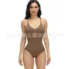 Comercio Exterior talla grande Abertura en la entrepierna Abertura oculta en la entrepierna Hebilla oculta Traje Jumbo Tirantes Body Tonificación del abdomen Cadera Cintura Fuerte Traje sin costuras