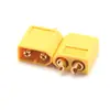Tomada de acoplamento de conector de alimentação T-plug XT60 macho e fêmea de fábrica, plug para modelo de aeronave, alta corrente