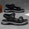 Nuevas sandalias de verano transfronterizas para hombre, antideslizantes, resistentes al desgaste, ligeras, de suela blanda, adecuadas para conducir y vadear al aire libre, zapatos de playa para hombre