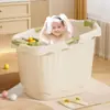 Bañera para Niños, Cubo de Baño para Bebé, Tina de Baño para Bebés de Grosor Ultra, Bañera Sentado Engrosada, Tina de Baño para Niños