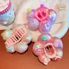 Nuevo Clip de Flor de Dibujos Animados Láser para Niños Oso Lindo Tela Rellena de Algodón Almohada Accesorios para el Cabello Clip Pasador Venta al por Mayor