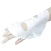 Diretamente do fabricante, o tecido da máscara facial pele de leite de fibra ultrafina é macio e se ajusta bem, com forte absorção de cor, imitando a pele humana.