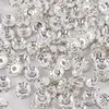 Espaçadores de Contas para Anel de Diamante de Alta Qualidade Contas Soltas Joias com Contas com Incrustações de Diamante Anel de Roda Pulseira DIY Colar Joias Anel de Diamante Feito à Mão