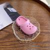 Adornos colgantes con pequeños agujeros para zapatos, ropa, zapatos, bolsos, bolsos de mujer, mochilas escolares, accesorios de dibujos animados, mini llaveros pequeños, accesorios con borde cruzado.