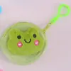 Bolsa de Monedas de Peluche con Forma de Corazón para Niña Linda Japonesa Bolsa Colgante Mini Bolsa para Guardar Monedas Sueltas, Cables de Audífonos, Tarjetas