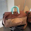 Bolsa de Yoga y Fitness, Bolsa de Viaje de Gran Capacidad, Bolso de Equipaje de Moda para Mujer para Distancias Cortas, Separación Seco/Húmedo, Compartimento Independiente para Zapatos, Bolsa de Maternidad