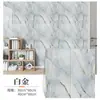Pegatinas de pared autoadhesivas de imitación de azulejo para cocina, a prueba de aceite y manchas, papel tapiz de imitación mármol, pegatinas impermeables de cobertura para renovación de baño