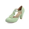 2021 nuevas sandalias de tacón grueso de tacón alto con punta cerrada y diseño en T hueco, tallas 31-48, zapatos de comercio exterior AliExpress wish