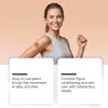 Adesivos para Cuidados Corporais Que Aderem Suavemente à Pele, Proporcionando uma Sensação Leve e Refrescante para Contorno Corporal, Adequados para Uso Doméstico e Externo