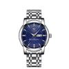 Reloj Popular Transfronterizo para Hombre Jinlangda, No Mecánico, Resistente al Agua, Correa de Acero Inoxidable, Reloj de Negocios para Hombre, Transmisión en Vivo, Luminoso, Distribución Original de Fábrica