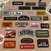 Ventas Directas de Fábrica Parches Decorativos Bordados por Computadora con Texto en Inglés para Ropa, Cosibles y Termoadhesivos, Adecuados para Sombreros, Juguetes, Bolsas
