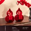 Decoración de Habitación de Boda con Adornos de Personajes 3D Doble Felicidad, Nuevas Decoraciones de Mesa de Compromiso para Dormitorio y Sala de Estar de Boda, Colección Completa de Artículos de Boda