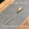 Concha de Bambu Natural Artesanal com Cabo Longo Colher de Vinho de Bambu Servidor de Vinho Colher de Água Concha de Vinho Pá de Vinho Colher de Água