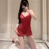 Pijama de tentación de encaje con tirantes puros y sexy de Yiabout, perspectiva caliente, ropa interior sexy, camisón de cadera, traje 1126