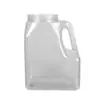 Fabricante barril Oiler de plástico portátil de 5 litros diámetro grande cuadrado transparente frasco para polvo de curry chile