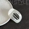 Nova Série de Cores Macaron de Alta Qualidade Alan Presilha de Cabelo de Madrepérola para Penteado Alto na Nuca, Acessório de Cabelo Elegante Presilha para Rabo de Cavalo