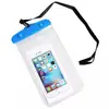 Bolsa Impermeable para Teléfono Móvil con Pantalla Táctil, Especial para Natación, Rafting y Buceo, Aguas Termales Orilla del Mar Snorkel, Funda Transparente Impermeable para Teléfono Móvil