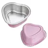 Taza Desechable de Papel de Aluminio con Forma de Corazón de 55ml, Resistente a Altas Temperaturas, Recipiente Pequeño para Derretir Cera y Frijoles de Cera para Depilación, Venta al por Mayor desde el Fabricante de Origen