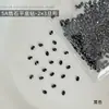 2*3 strass de circonita ovalada para decoración de uñas, strass blancos de moda y deslumbrantes, de fondo plano y forma irregular, accesorios de circonita para uñas ponibles