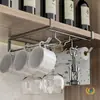 Fornecedor de Porta-Taças de Vinho, Porta-Taças de Pendurar Sem Furos, Porta-Taças de Haste, Porta-Taças de Pendurar em Armário, Estilo Luxo Leve