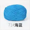 Yimian Hilo de Algodón de Leche de 4 Hebras Grosor Medio Ovillo Venta al por Mayor Crochet Zapato Muñeca Suéter Tejido a Mano Kit de Materiales DIY