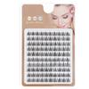 3/10 fileiras grande capacidade preguiçoso trilogia cílios postiços único cluster natural branco luar desenho animado Little Devil girassol cílios