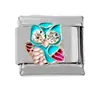Pulsera Modular Oso Globito Hello Kitty Pulsera Italiana Acero Inoxidable Pulsera Desmontable D Individual