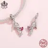 Pingente Original Aiful Amor de Meninos e Meninas Pulseira Comemorativa de Amizade DIY Joia de Prata Esterlina S925 com Contas