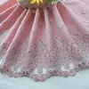 Cabecera de Cortina Estilo Europeo con Forro de Bordado de Malla Autoadhesiva, Ancho 30cm, Adecuado para Sofá, Cabecera de Cama, Sala de Estar, Balcón, Semitransparente