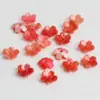 Concha de imitación 12 mm agujero tridimensional flor flor antigua hecho a mano DIY pasador para el cabello tocado materiales de producción accesorios