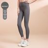 Calça esportiva de ioga sem costura, cintura alta, pêssego, alta elasticidade, levantamento do quadril, justa, respirável, secagem rápida, sem costura, calça fitness para corrida
