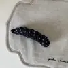 Pinza Banana Plegada Floral Retro, Pinza Vertical Retorcida para Cola de Caballo de Gama Alta, Pinza Horizontal Accesorio para el Cabello que Muestra Volumen en la Parte Posterior de la Cabeza